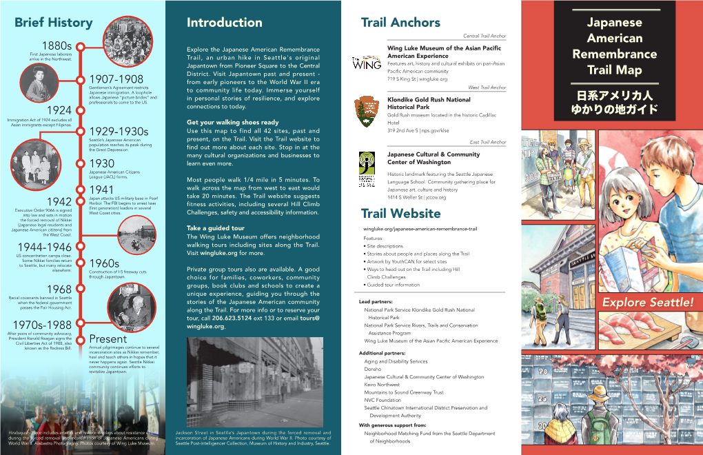 Trail Anchors Introduction Brief History Trail Website