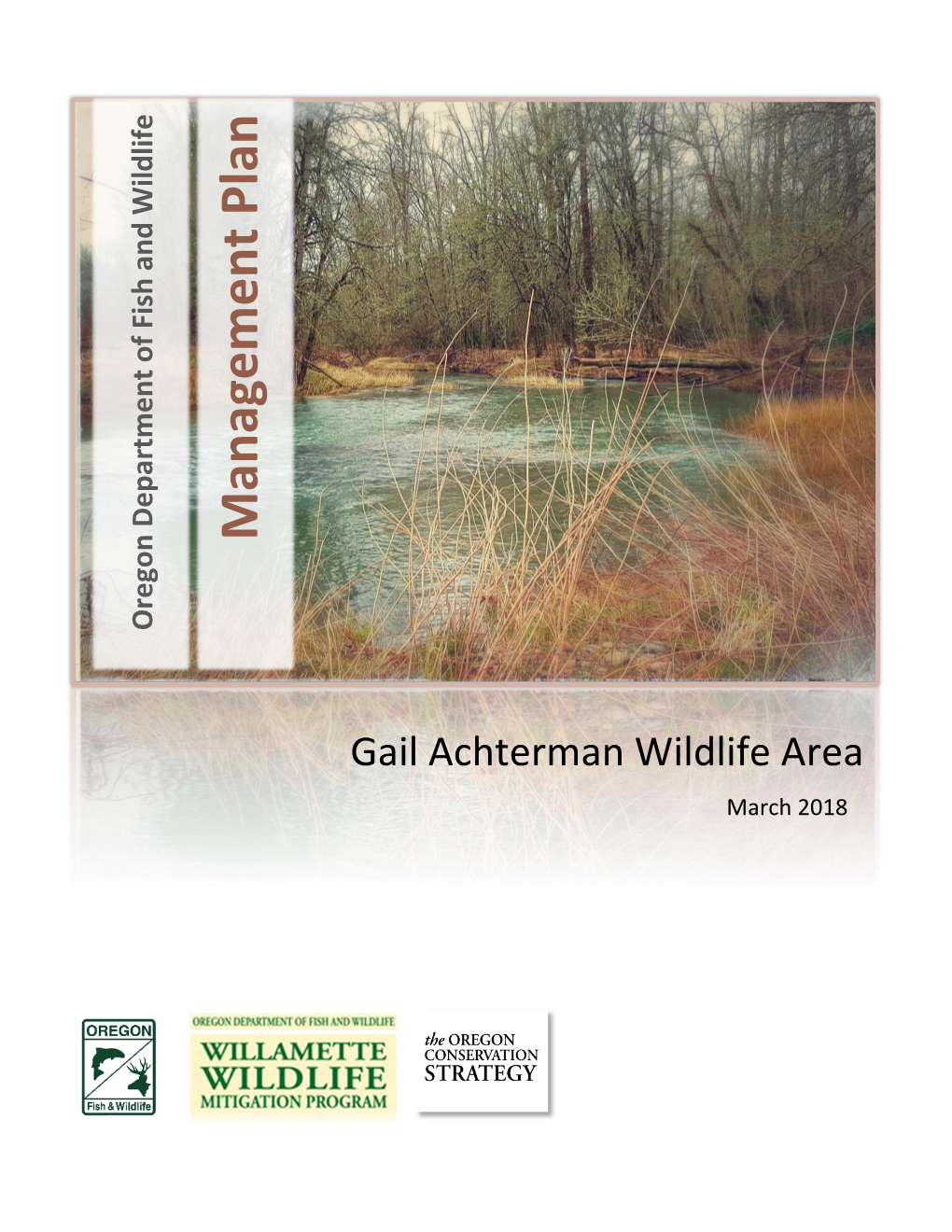 Gail Achterman Wildlife Area Management Plan Was Written By