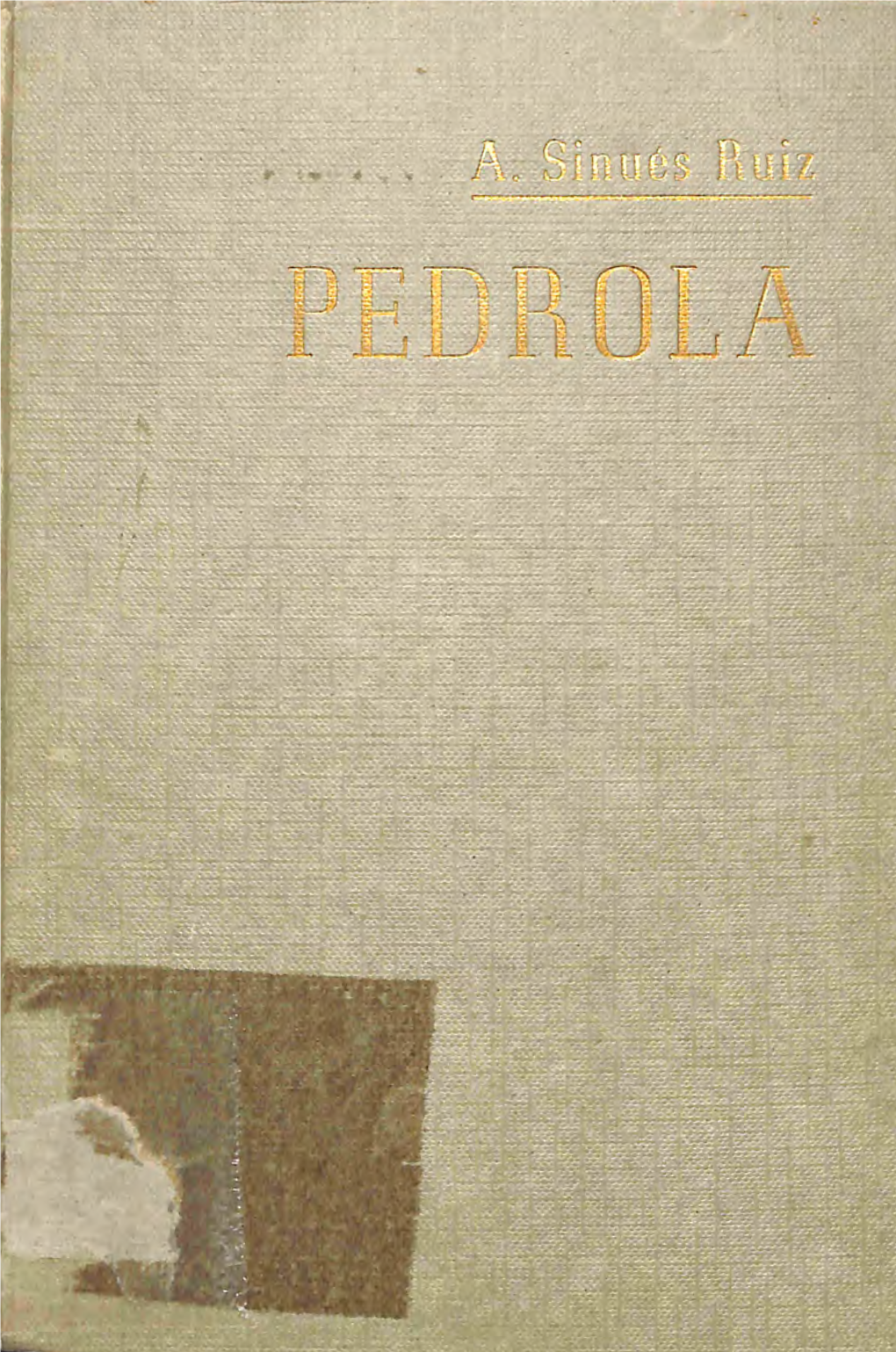 De Pedrola, Bajo Cuyos Auspicios Ha Sido Editada