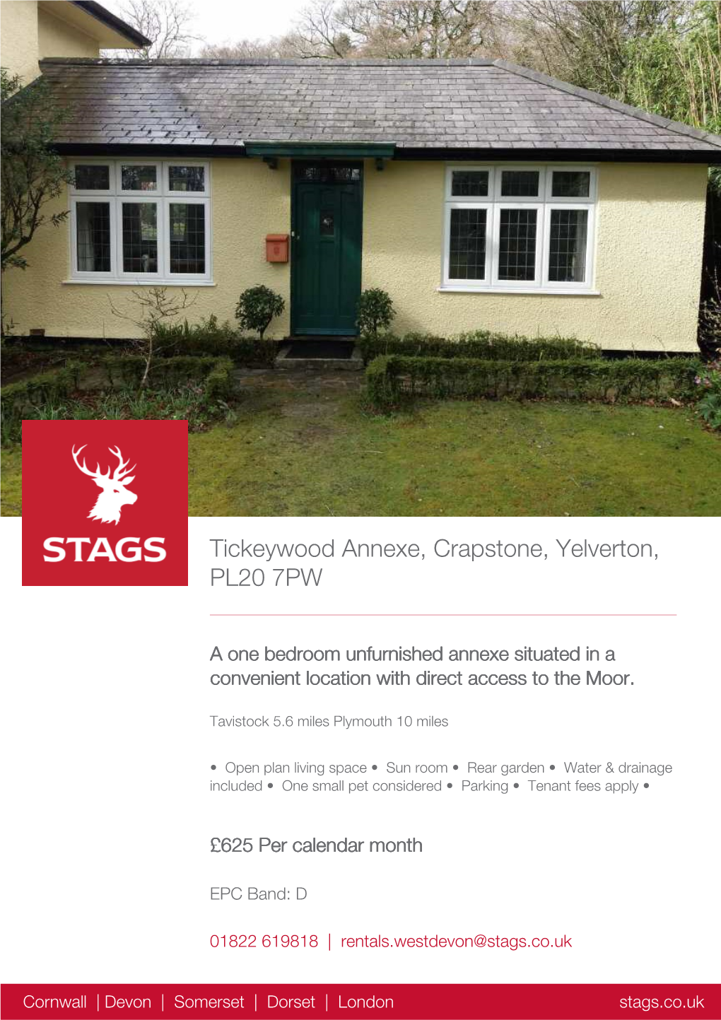 Tickeywood Annexe, Crapstone, Yelverton, PL20 7PW