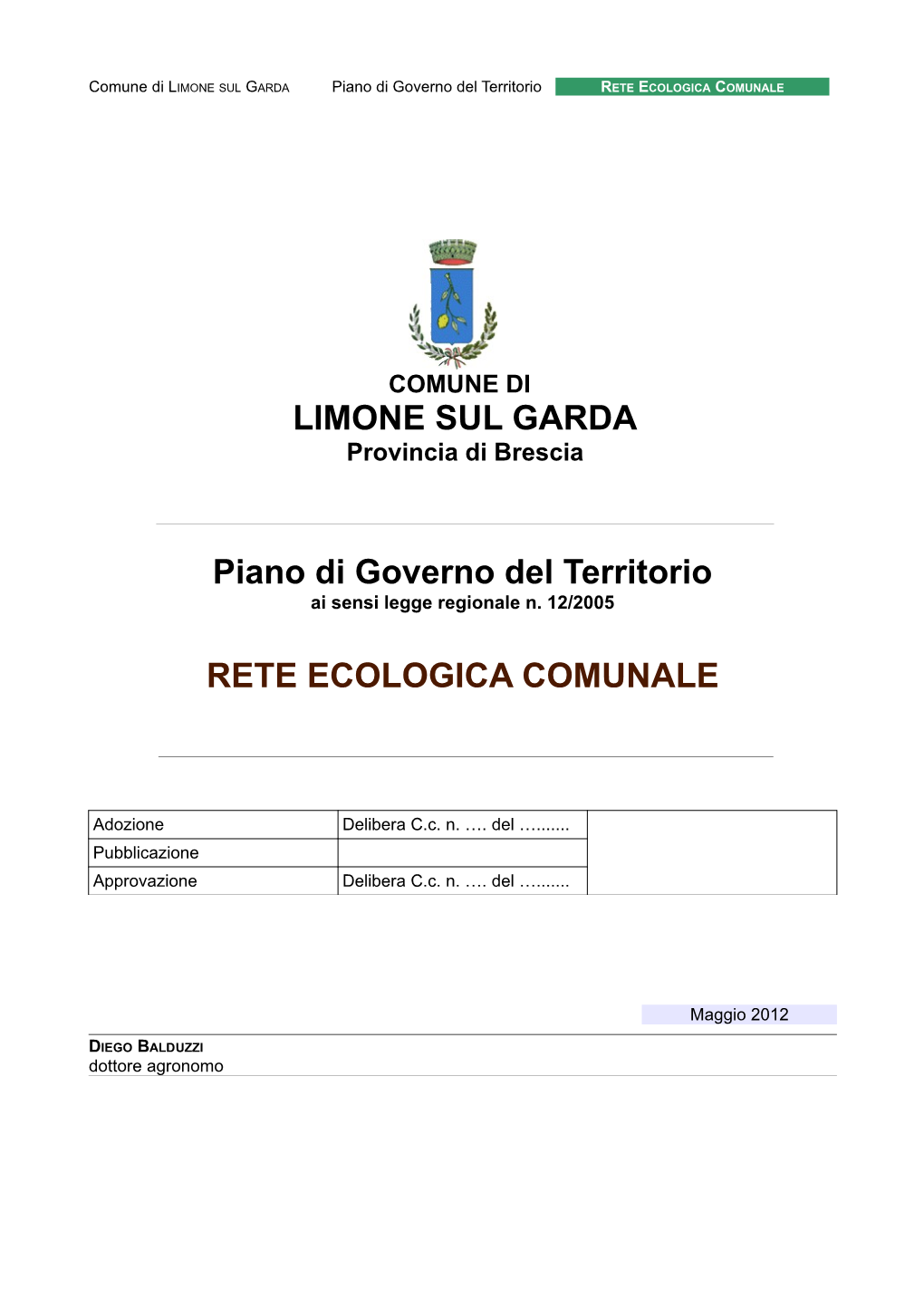 Rete Ecologica Comunale