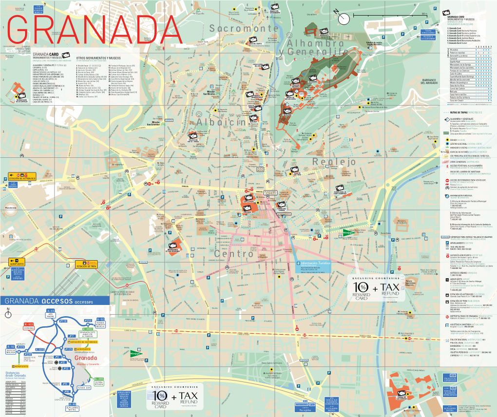 Centro Realejo Albaicín Sacromonte Alhambra Y