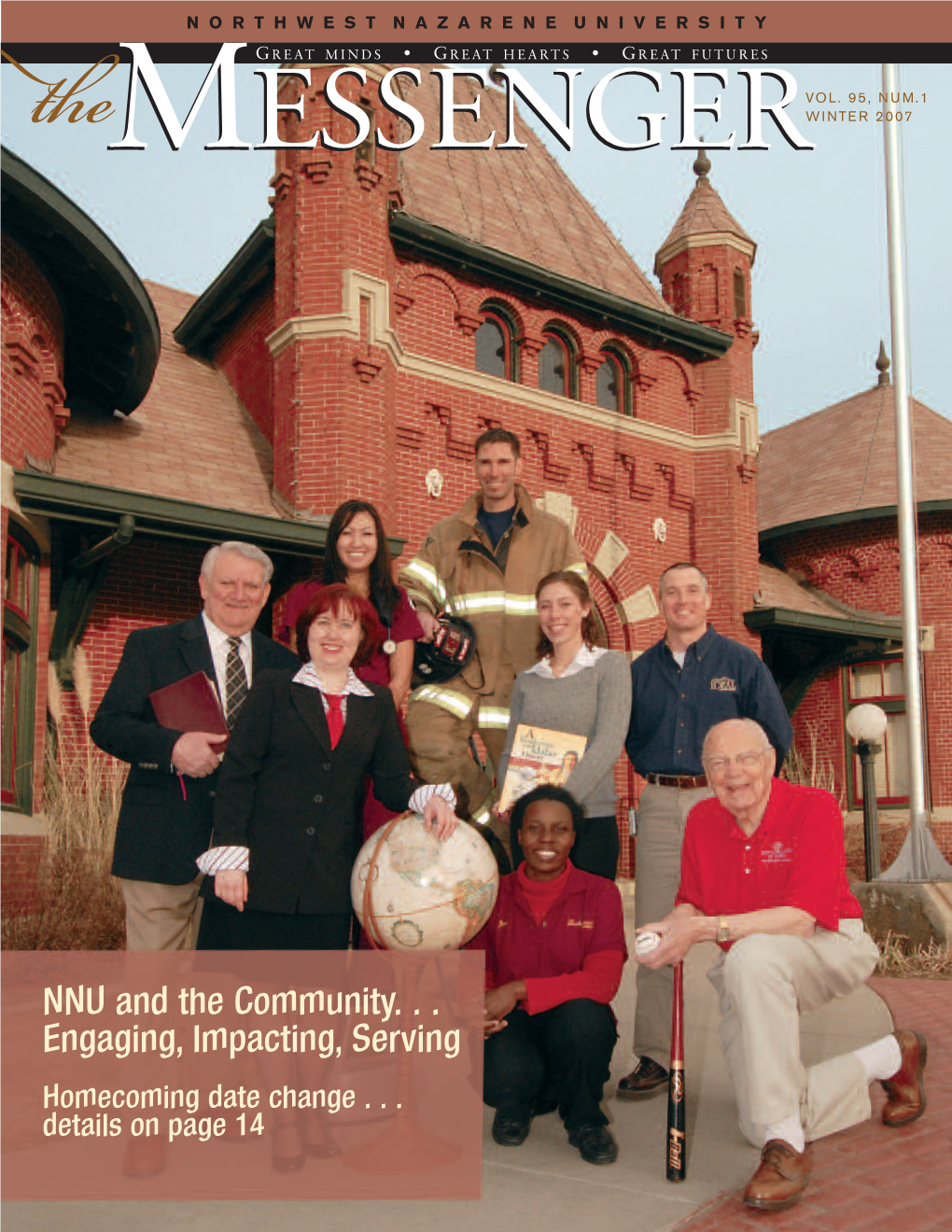 NNU and the Community. . . Engaging, Impacting, Serving Homecoming Date Change
