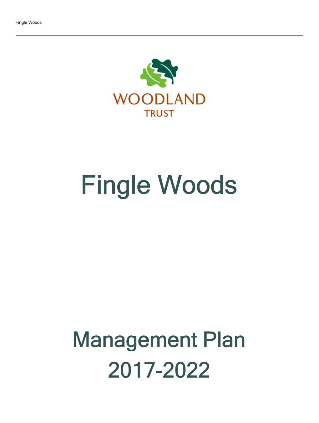 Fingle Woods