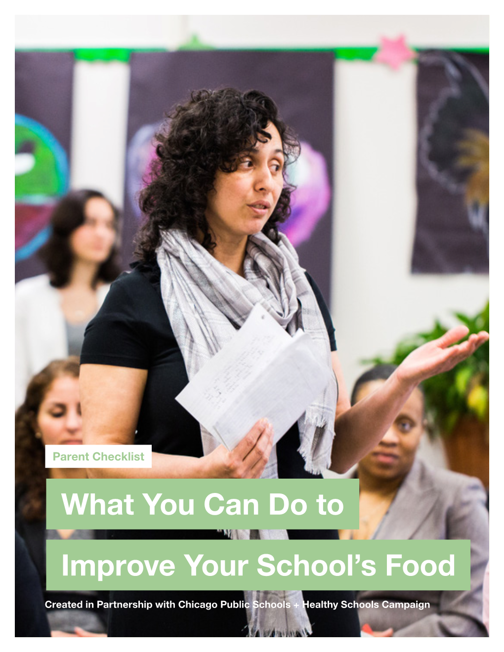 Parent Checklist: What You Can Do to Improve Your School's Food