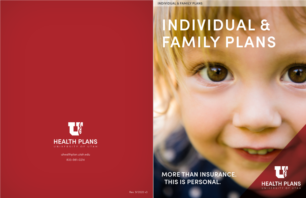 Individual & Family Plans