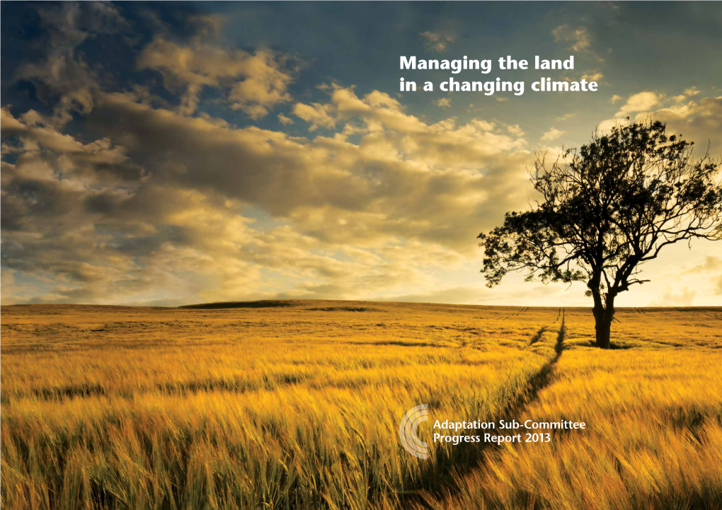 Managing the Land in a Changing Climate