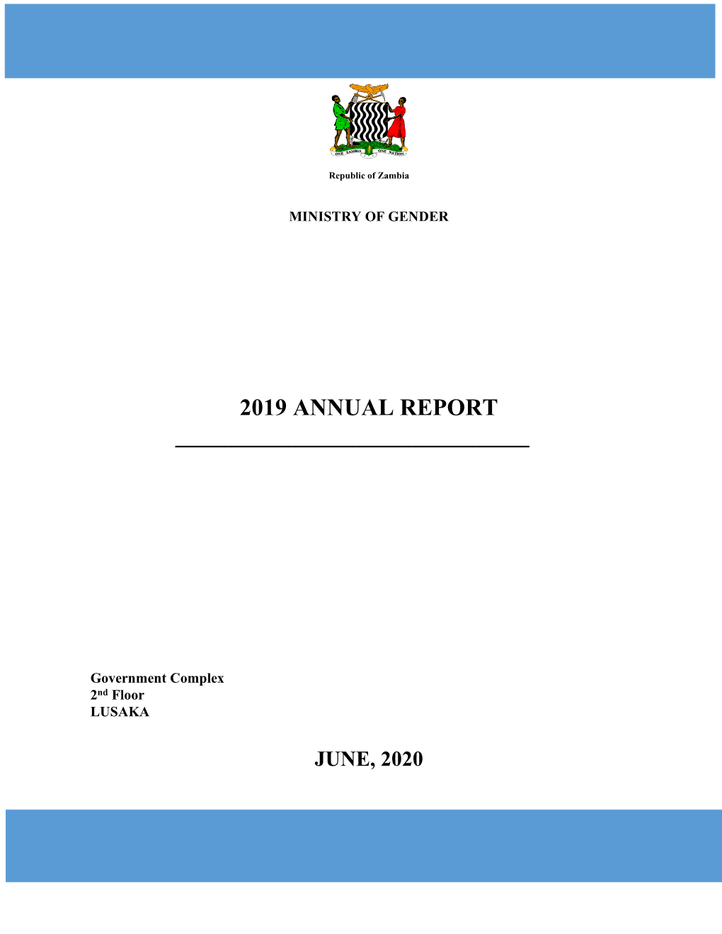 2019 Annual Report ______