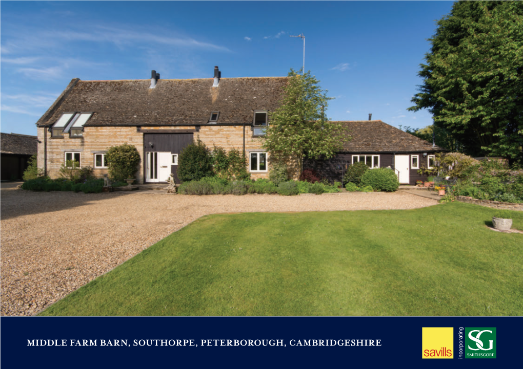 Middle Farm Barn, Southorpe, Peterborough, Cambridgeshire