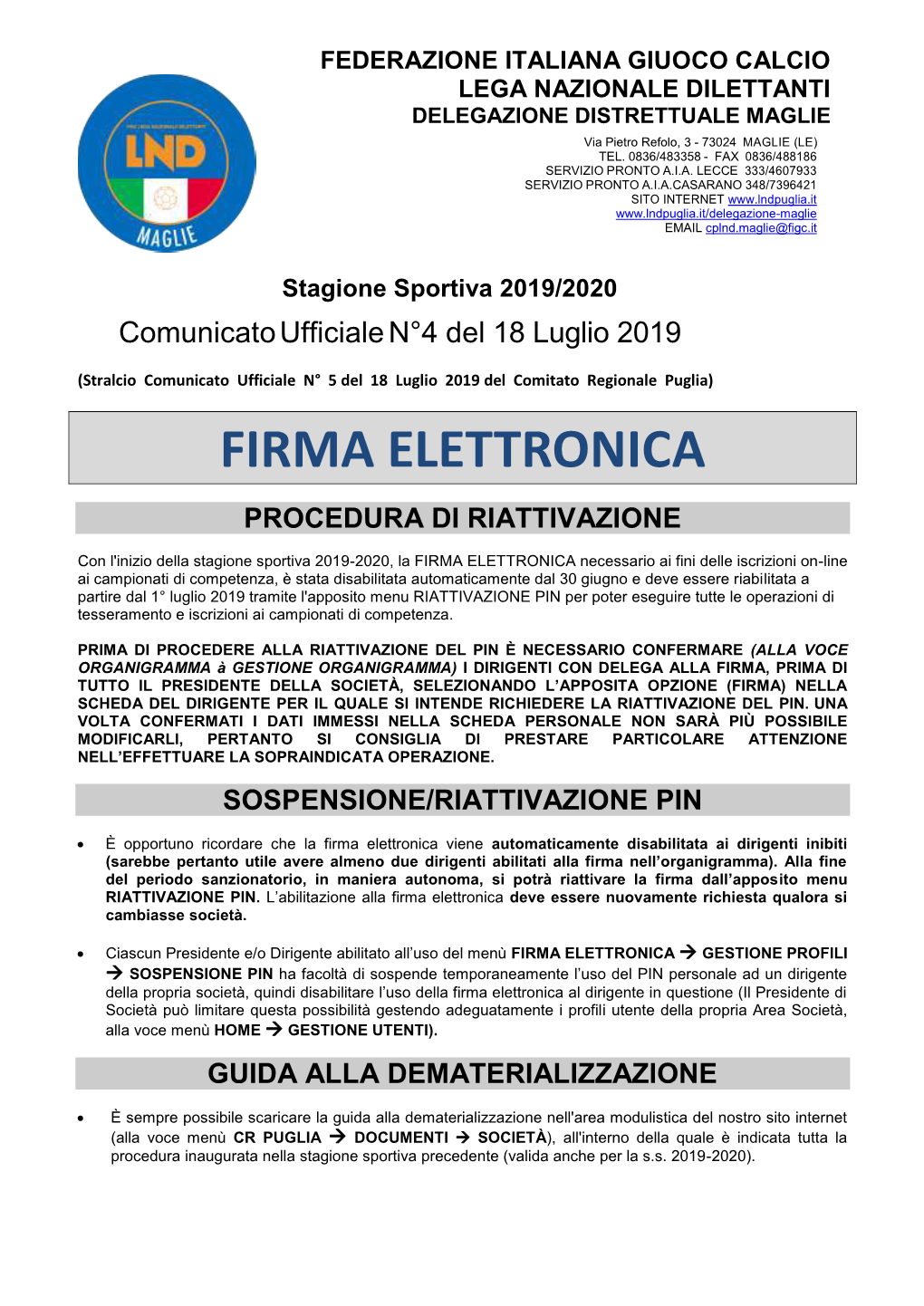 Firma Elettronica