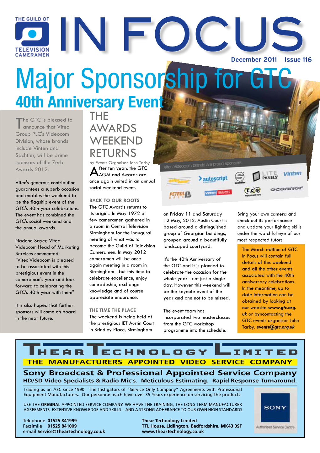 Major Sponsorship for GTC 40Th Anniversary Event