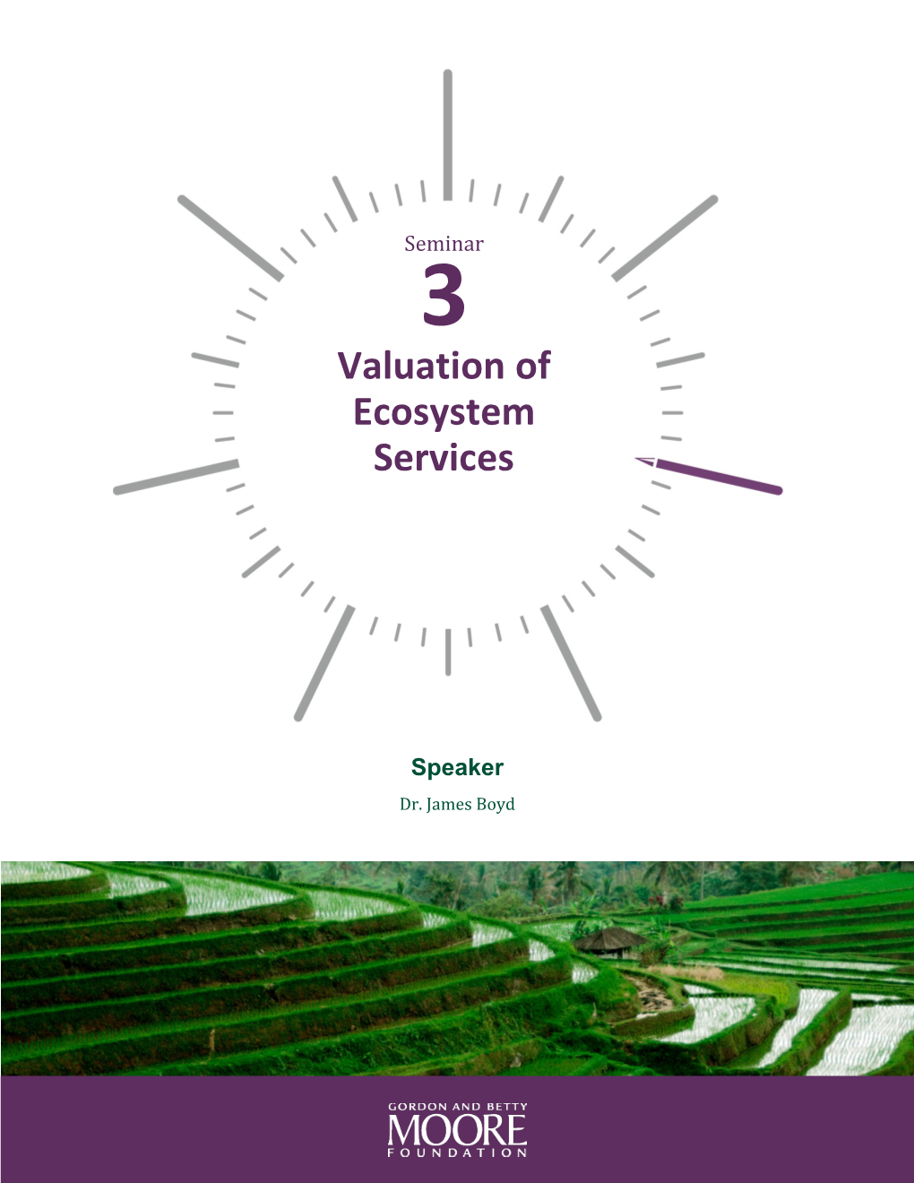 Valuation of Ecosystem Services