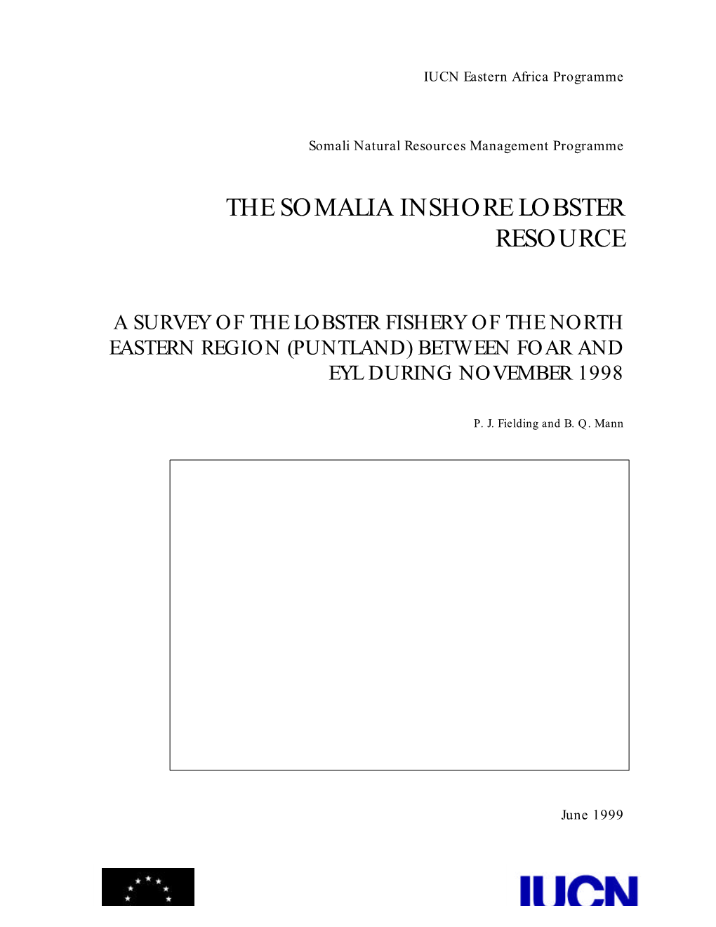 The Somalia Inshore Lobster Resource