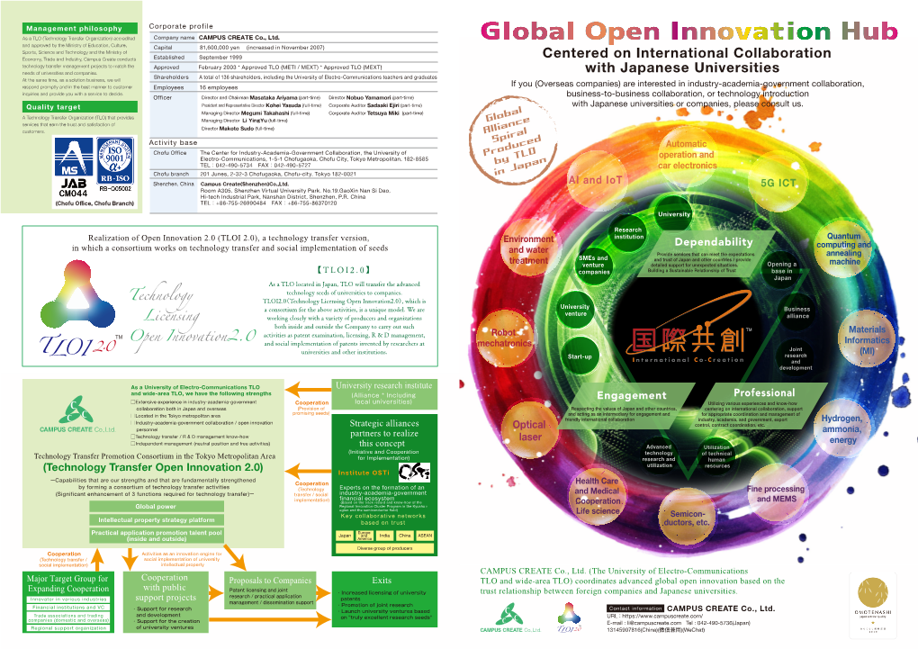Global Open Innovation