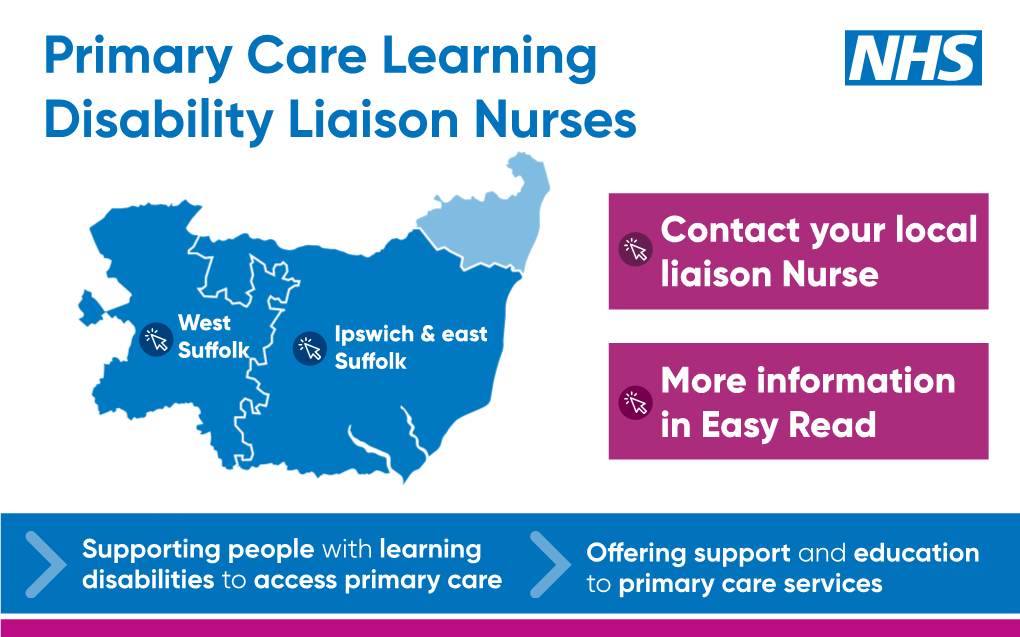 Contact Your Local Liaison Nurse More Information in Easy Read