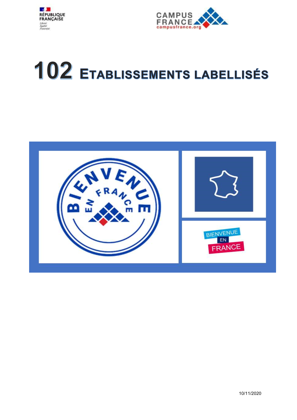 Document Liste Des Établissements Labellisés