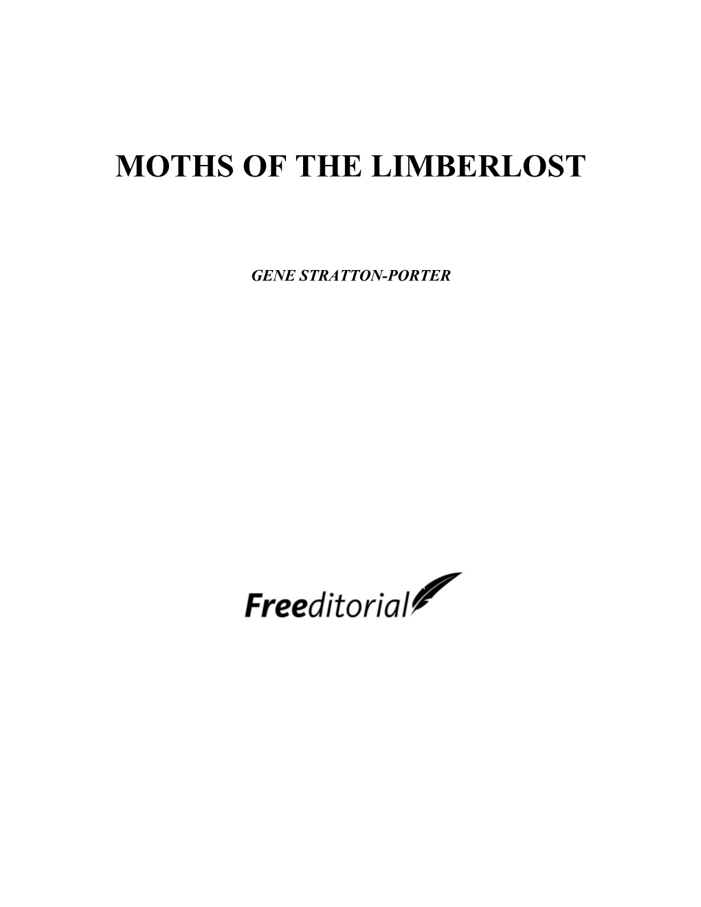 Moths of the Limberlost