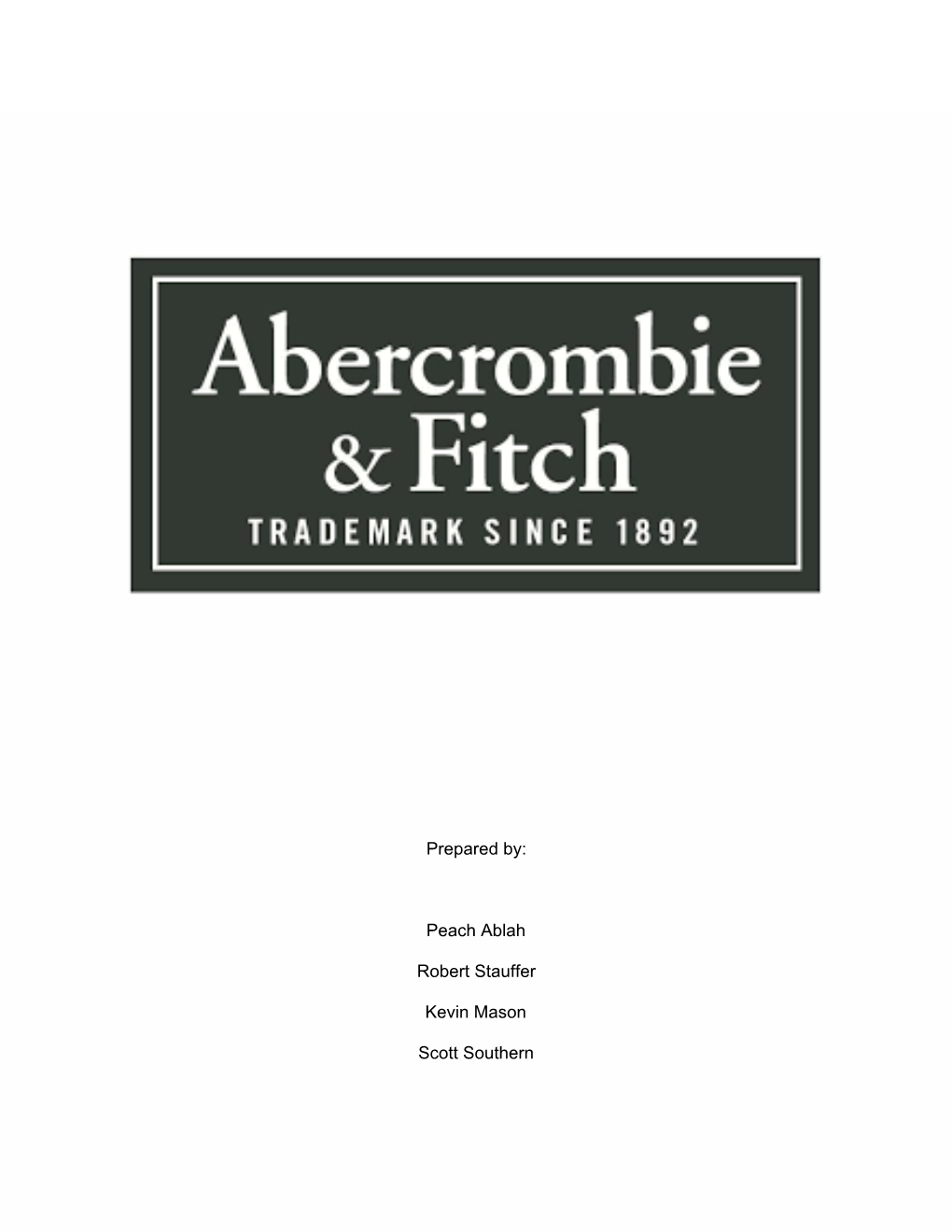 Final Project Report-Abercrombie & Fitch