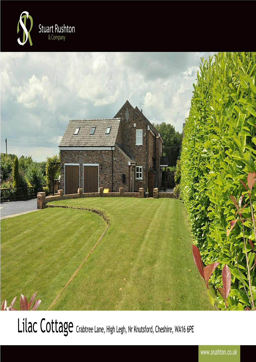 Lilac Cottage Crabtree Lane, High Legh, Nr Knutsford, Cheshire, WA16 6PE