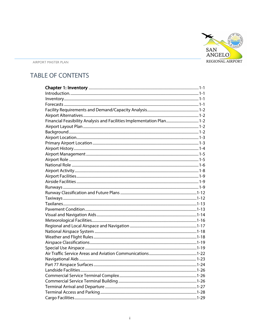 Table of Contents July 2020