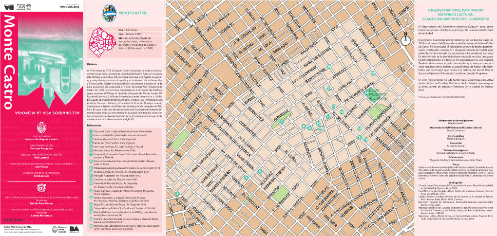 Recorridos Por La Memoria Monte Castro