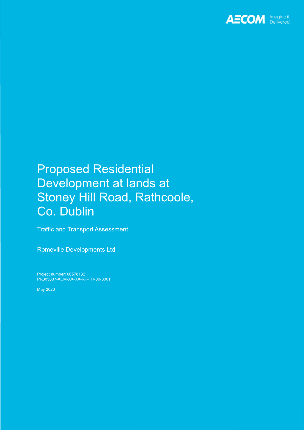 Proposed Residential Development at Lands at Stoney Hill Road, Rathcoole, Co