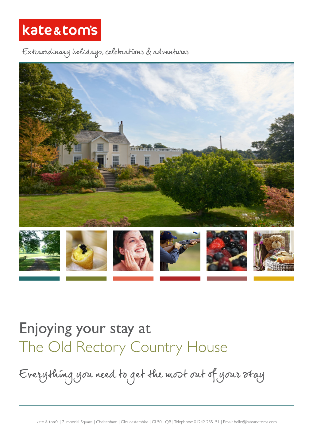 Enjoying Your Stay at the Old Rectory Country House