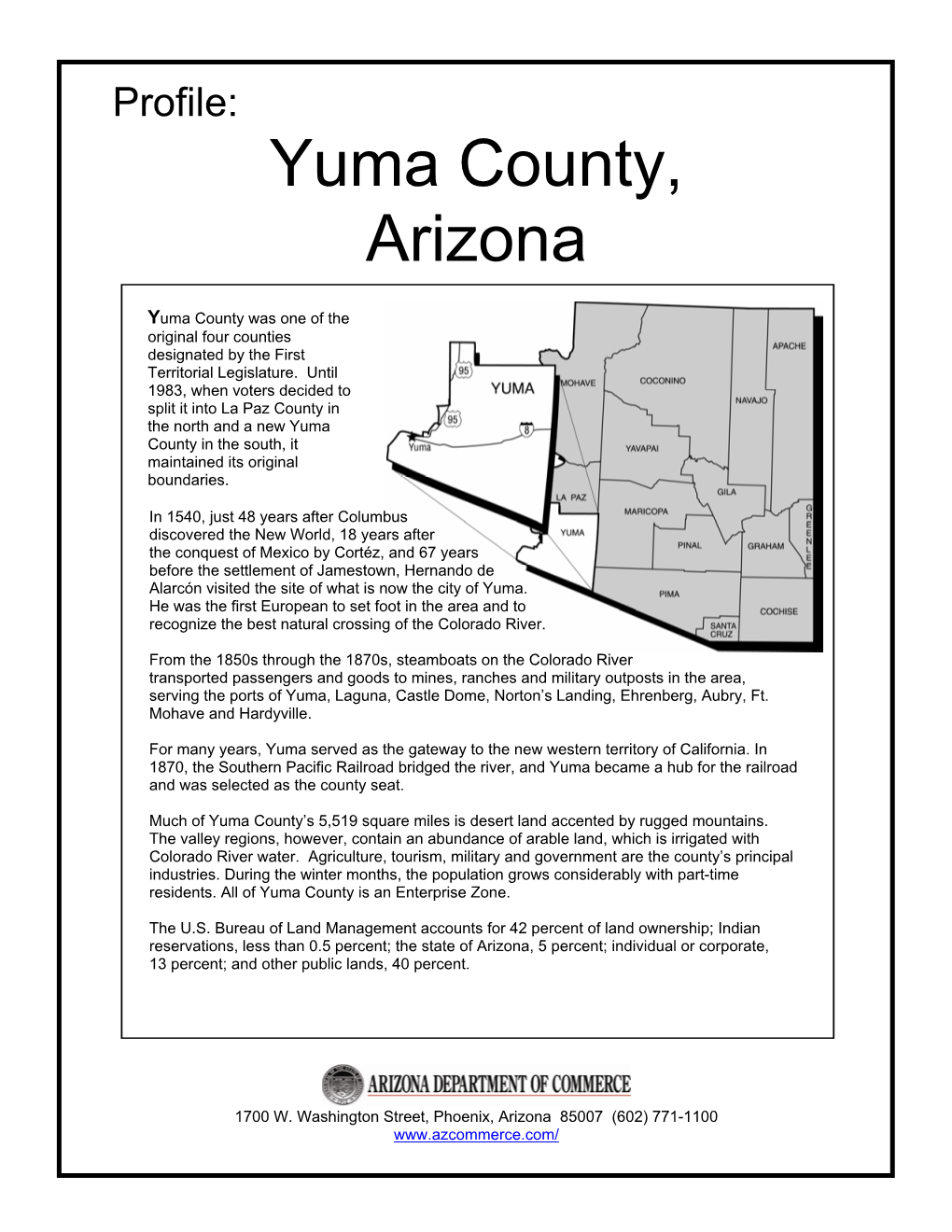 Yuma County, Arizona