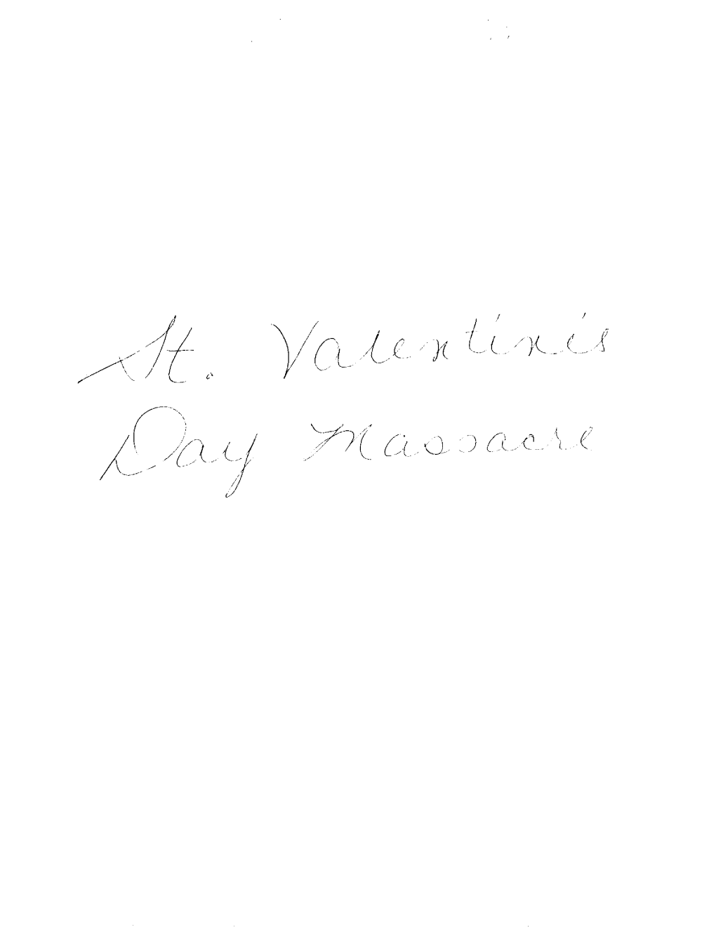 St Valentines Day Massacre Part 1 of 2