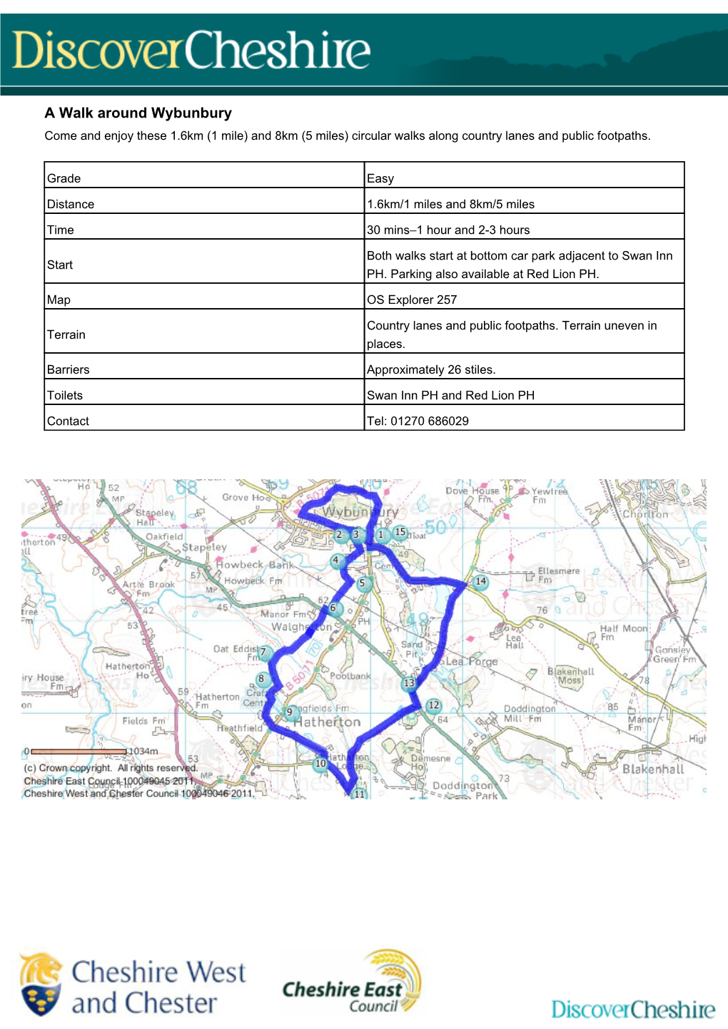 A Walk Around Wybunbury Route Download 950769788.Pdf