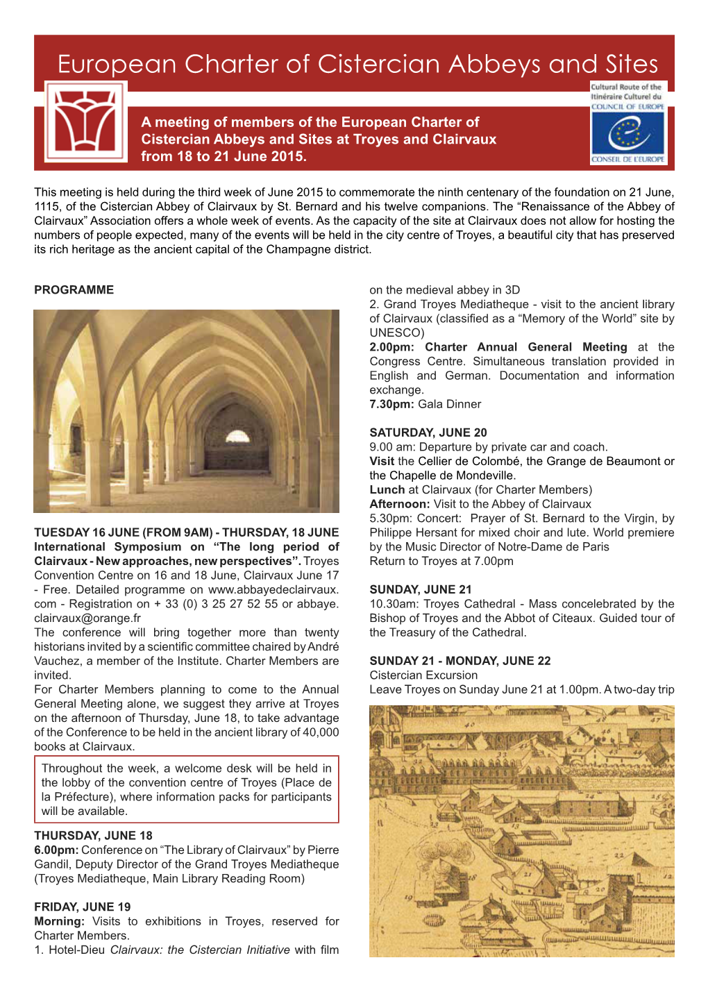 European Charter of Cistercian Abbeys and Sites