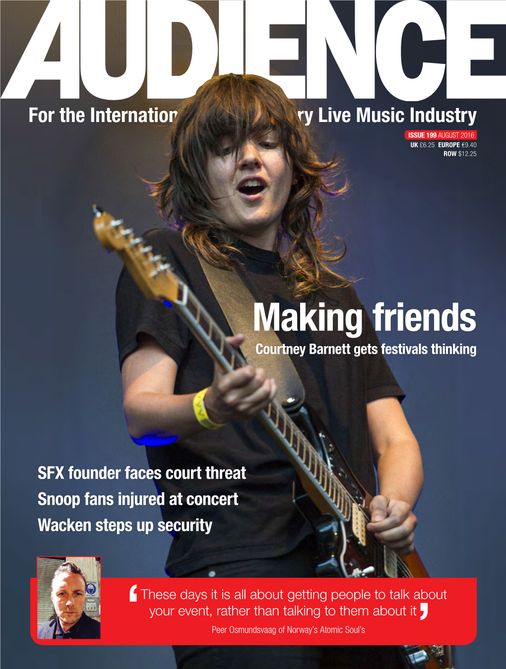 Making Friends Courtney Barnett Gets Festivals Thinking