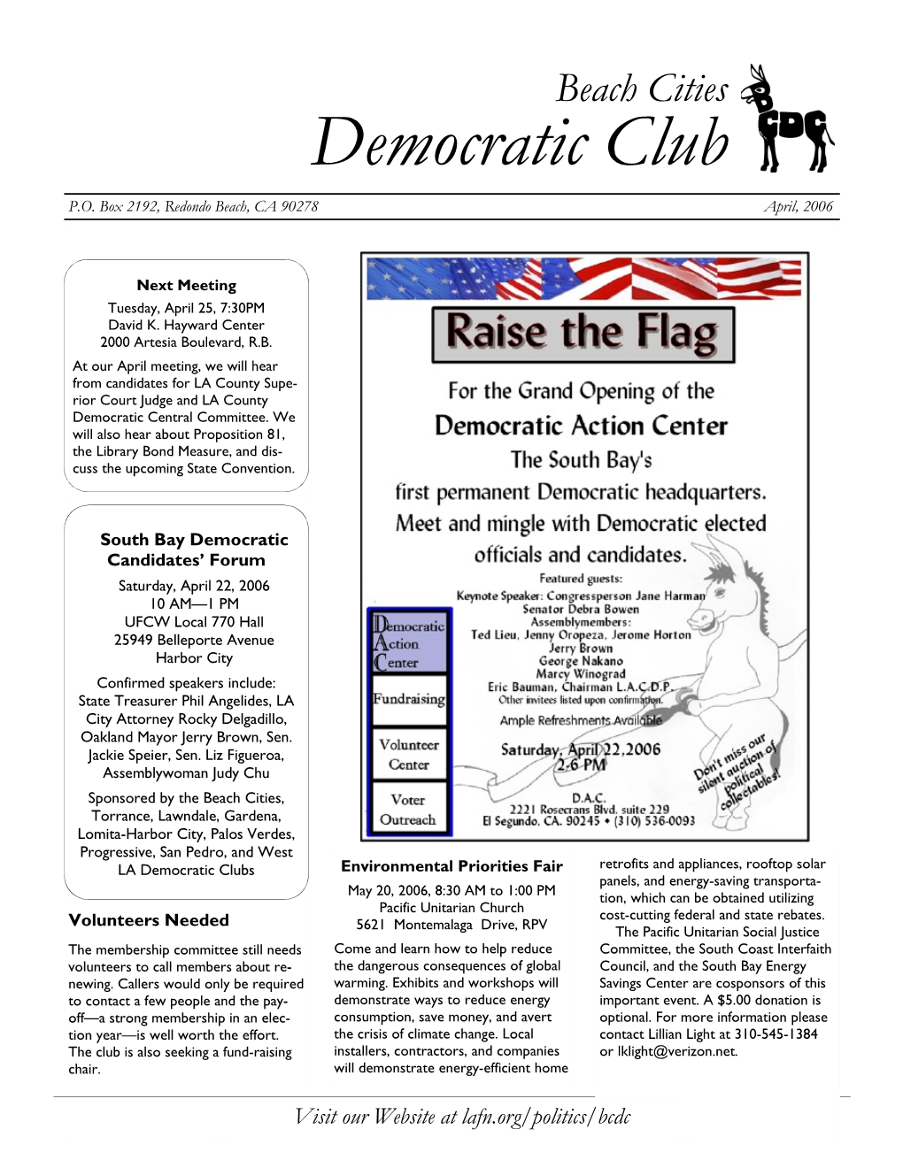 Democratic Club P.O