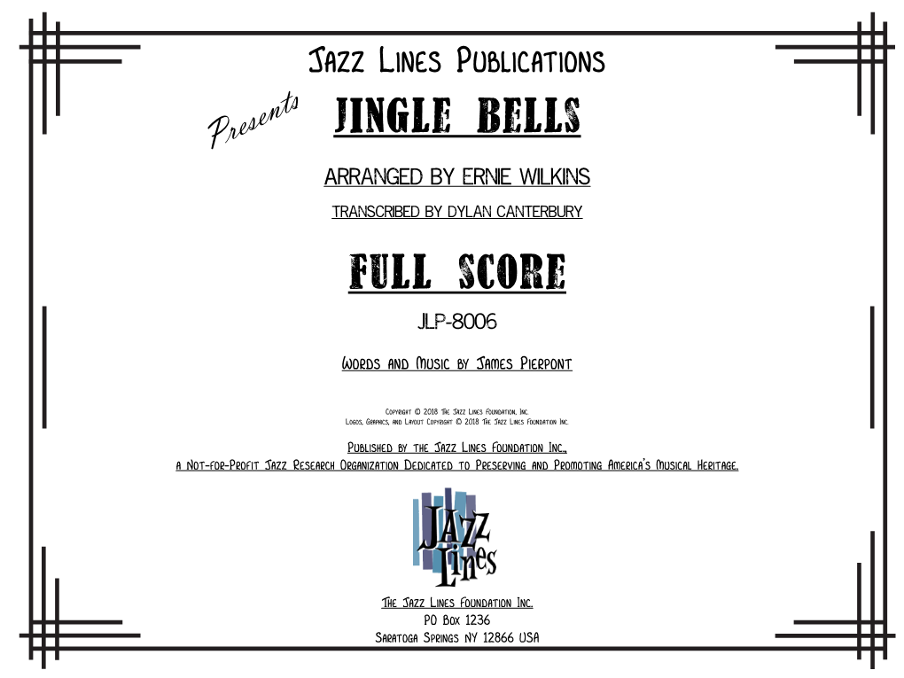Jingle Bells Full Score