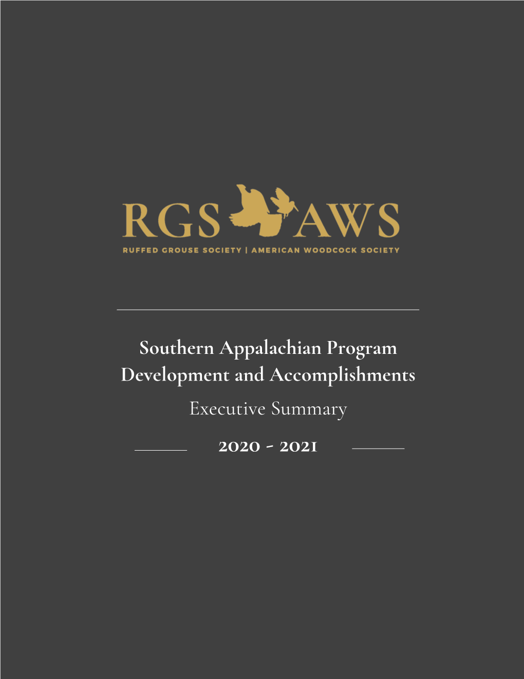 Southern Appalachian Program Development and Accomplishments