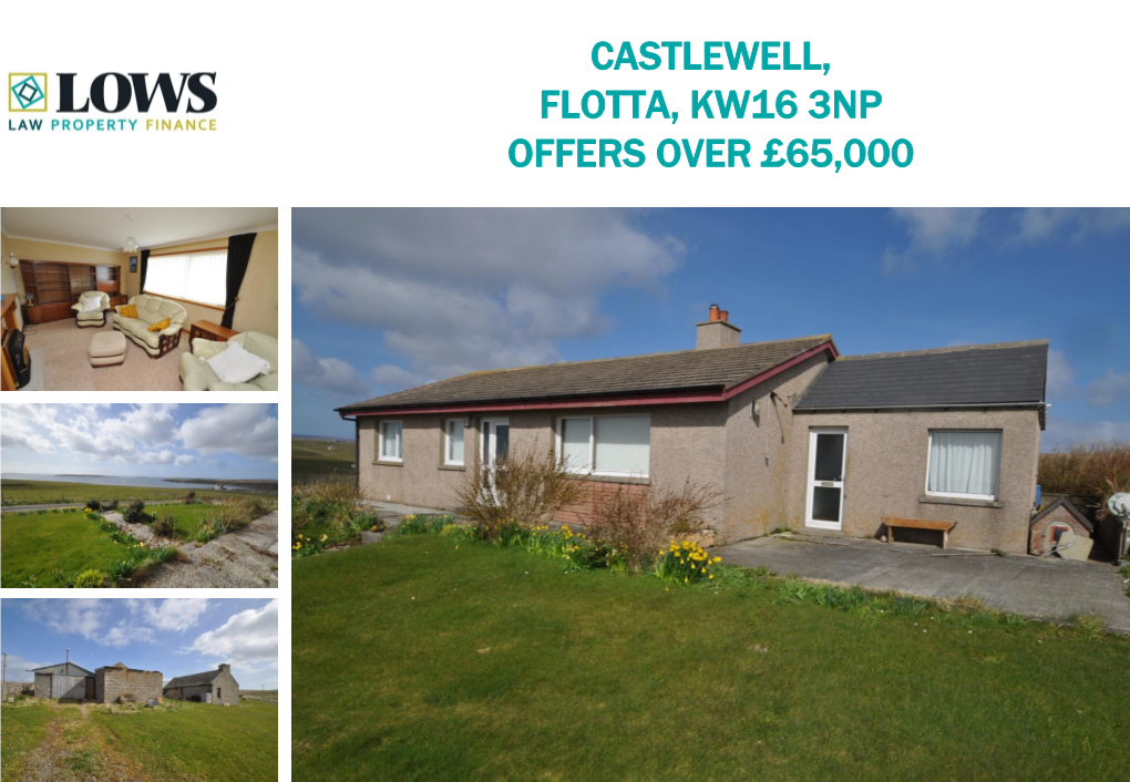 Kingshouse, Outertown, Stromness Offers Over £265,000