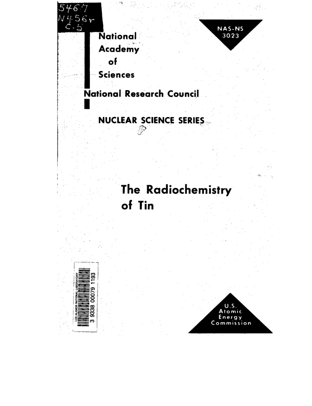 The Radiochemistry of Tin