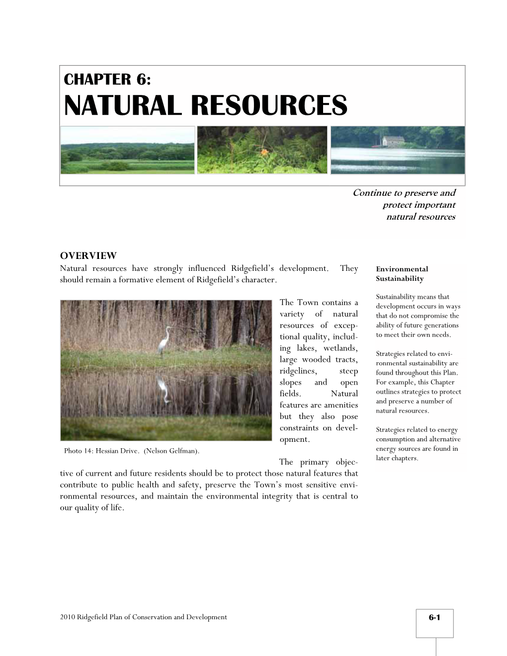 Chapter 6: Natural Resources