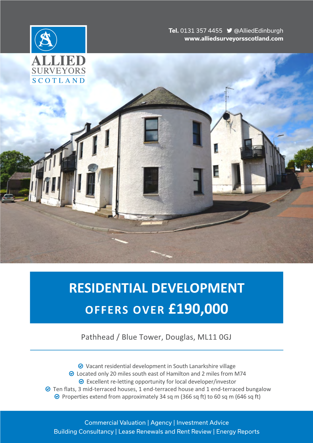 Residential Development Offers Over £190,000