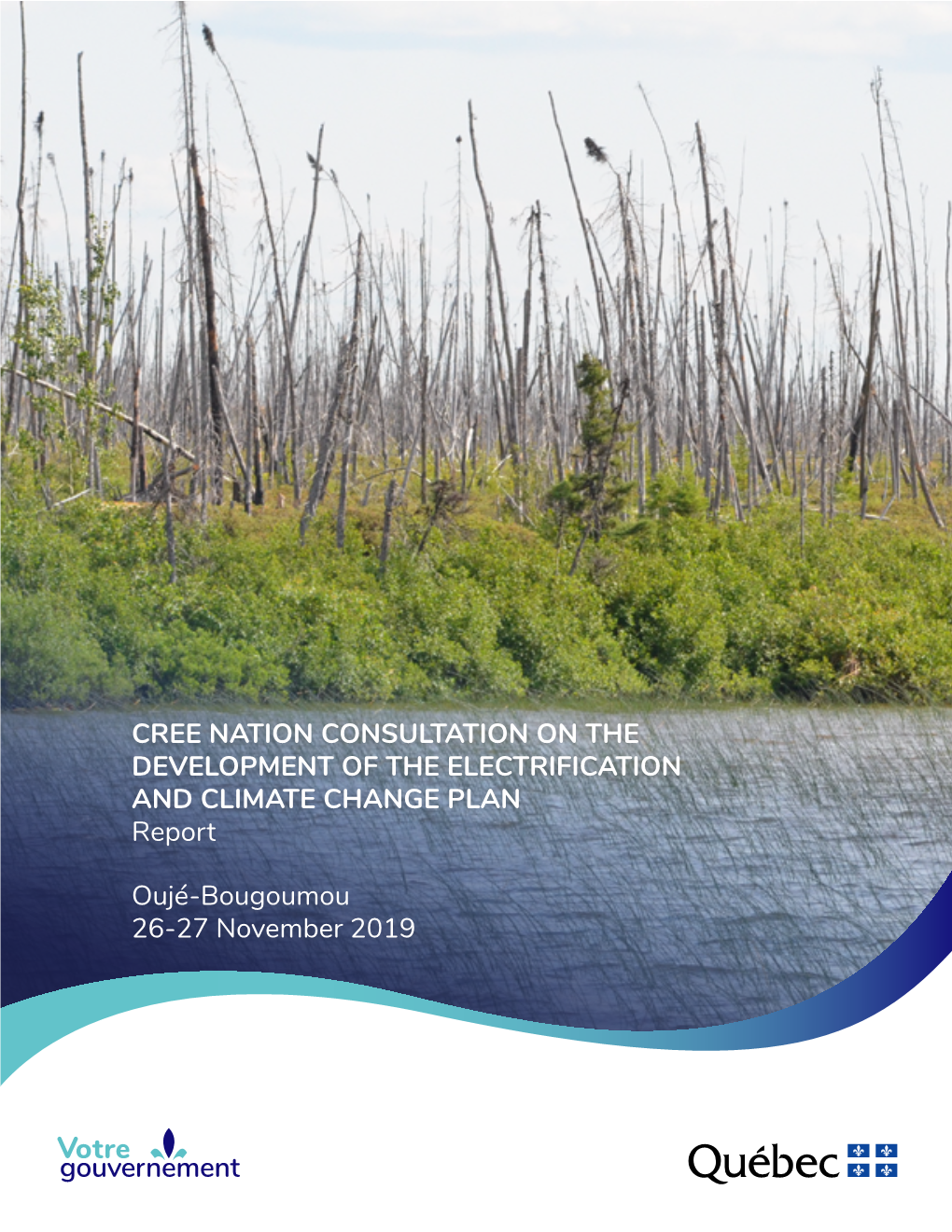 CREE NATION CONSULTATION on the DEVELOPMENT of the ELECTRIFICATION and CLIMATE CHANGE PLAN Report