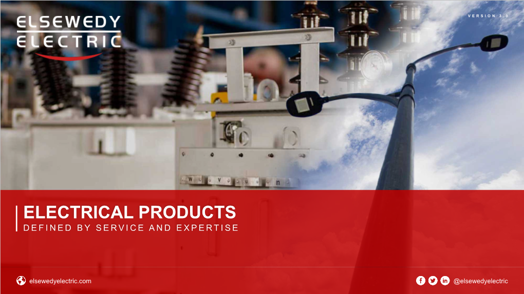 Electrical Products Defined by Service and Expertise
