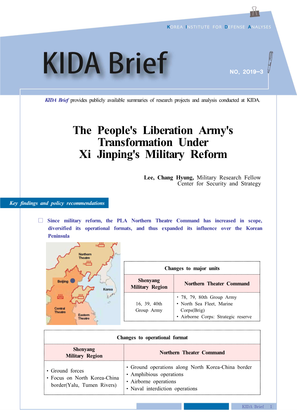 The People's Liberation Army's Transformation Under Xi Jinping's Military Reform