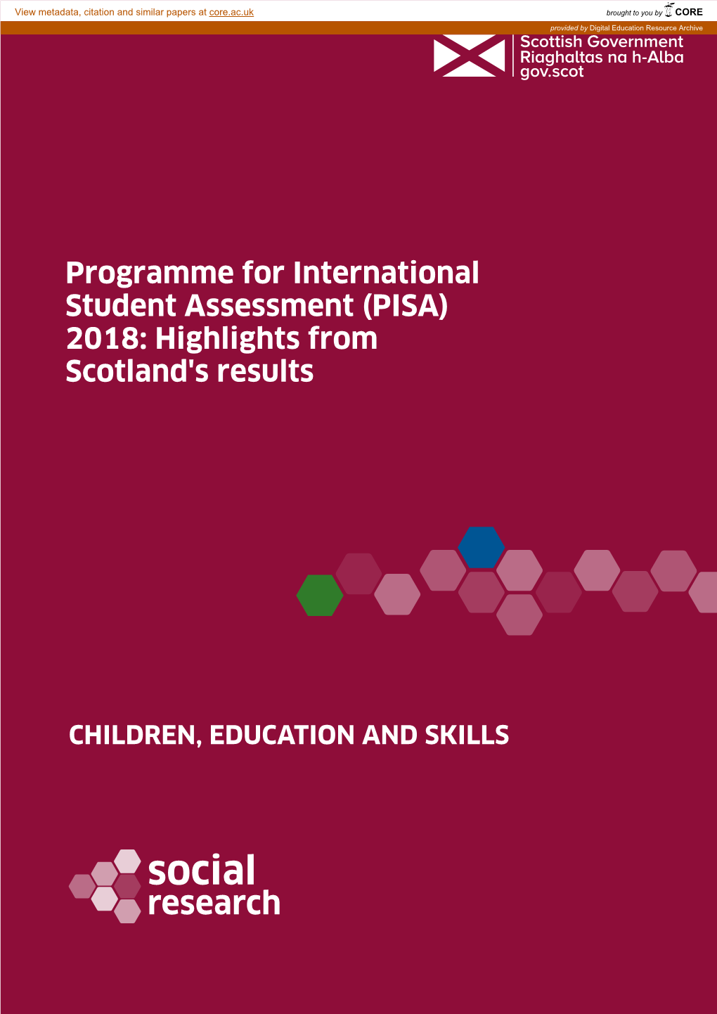 Highlights from Scotland's Results