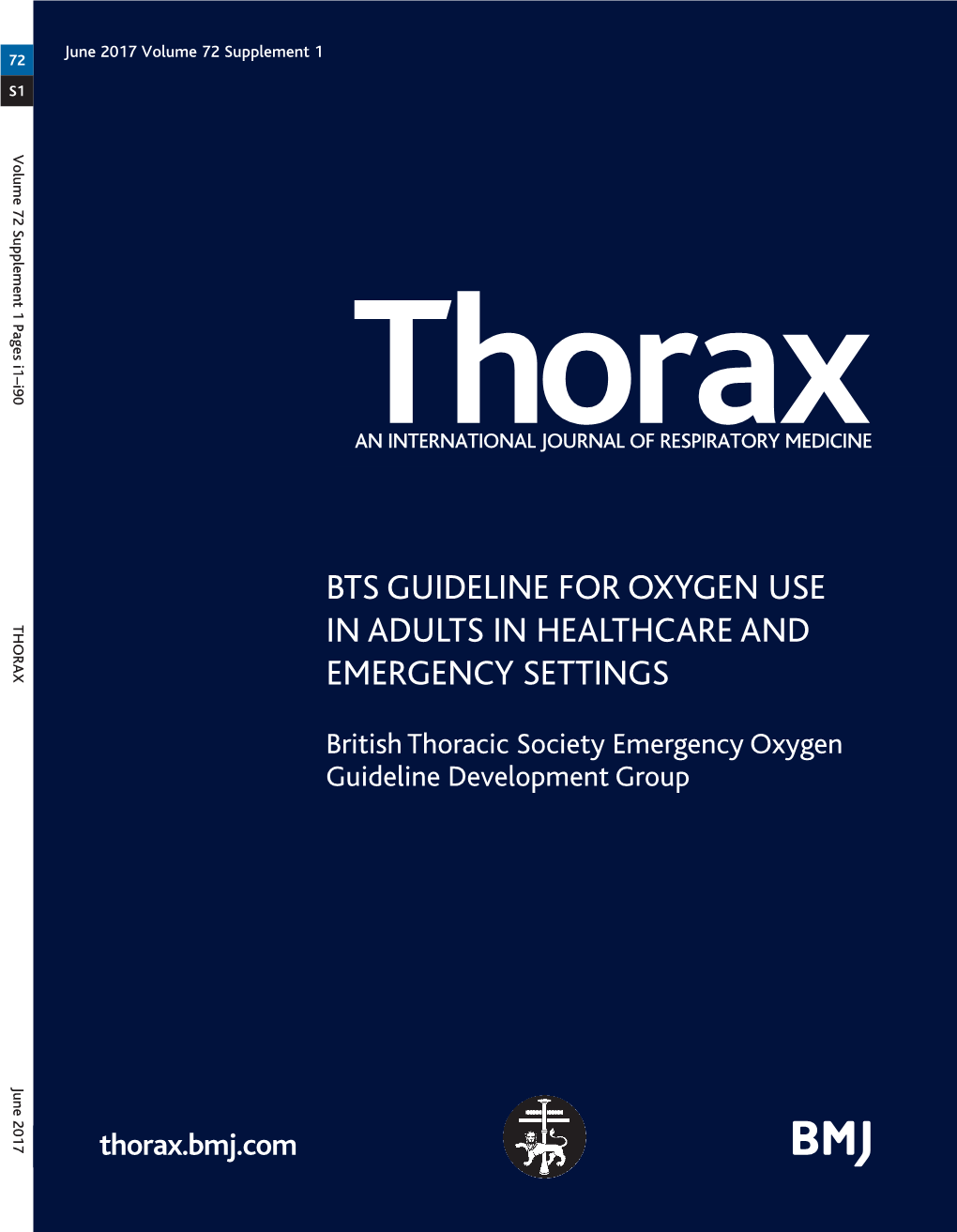 Bts Guideline for Oxygen Use in Adults in Healthcare And
