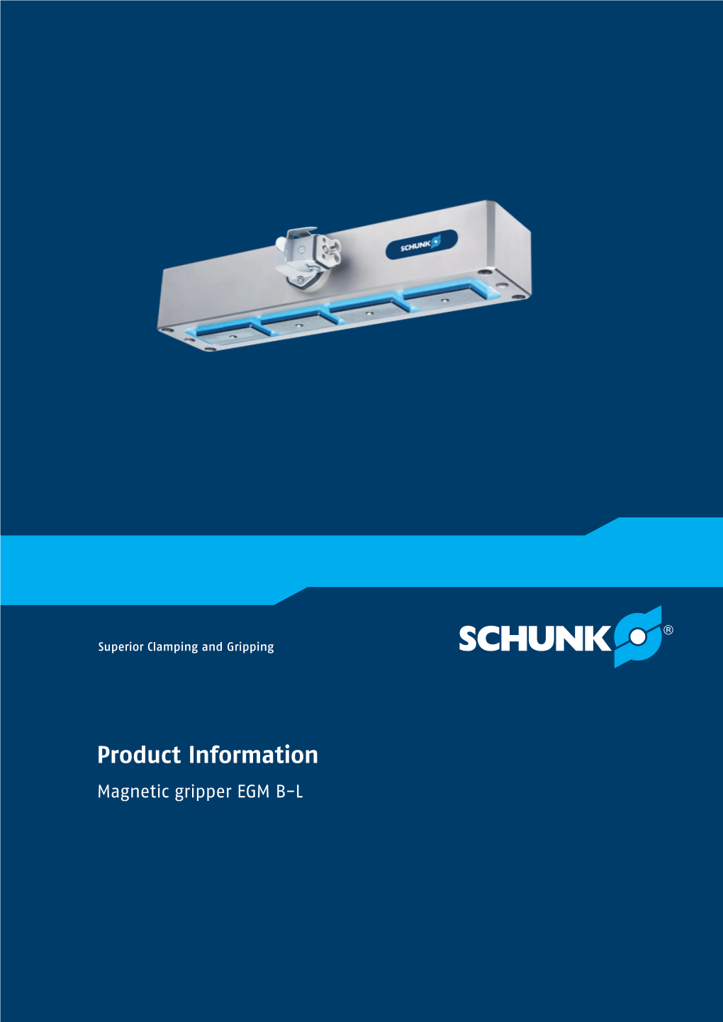 Product Information Magnetic Gripper EGM B-L EGM Magnetic Gripper