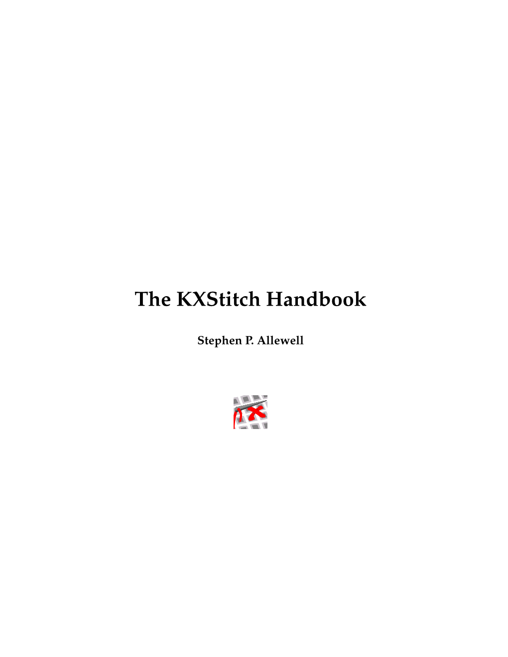 The Kxstitch Handbook