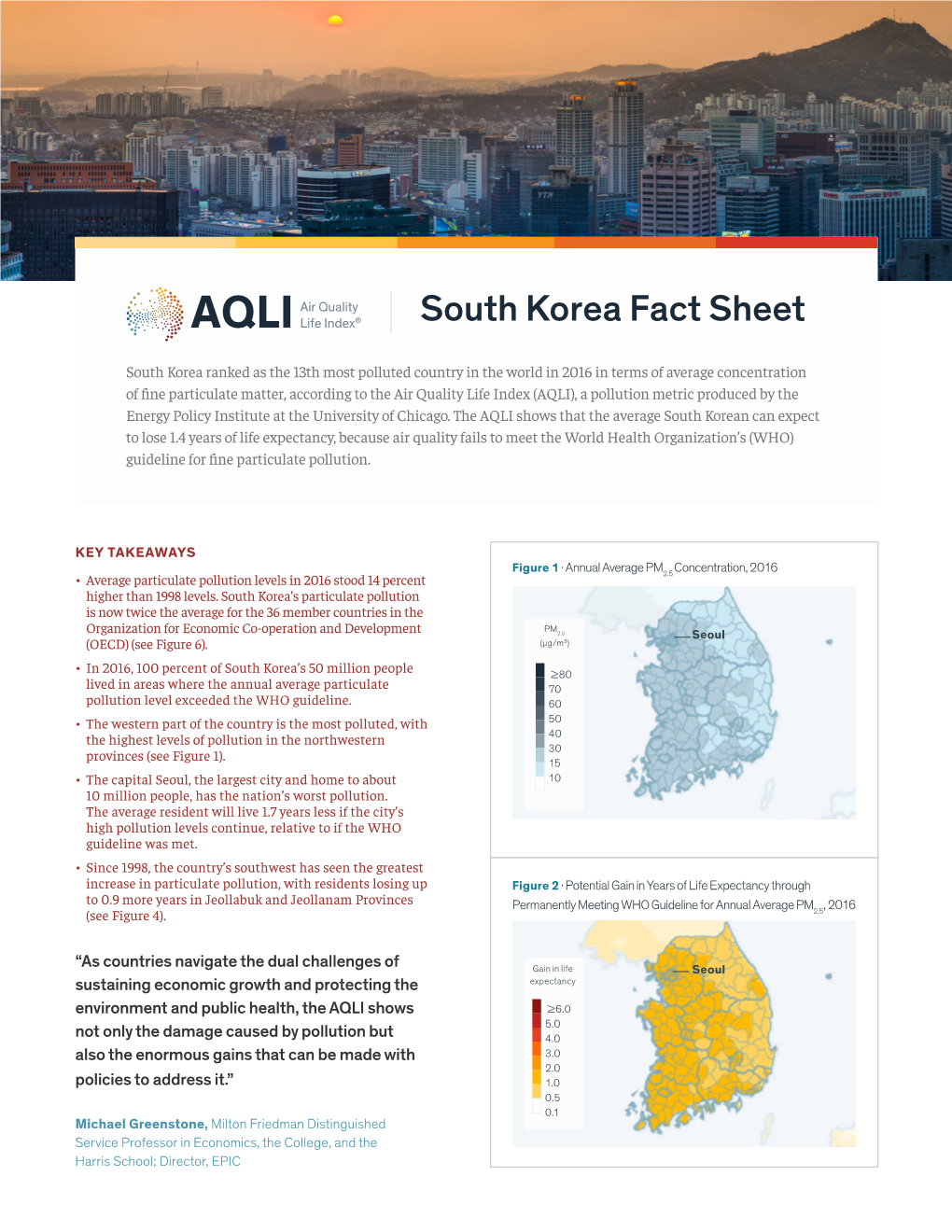 South Korea Fact Sheet