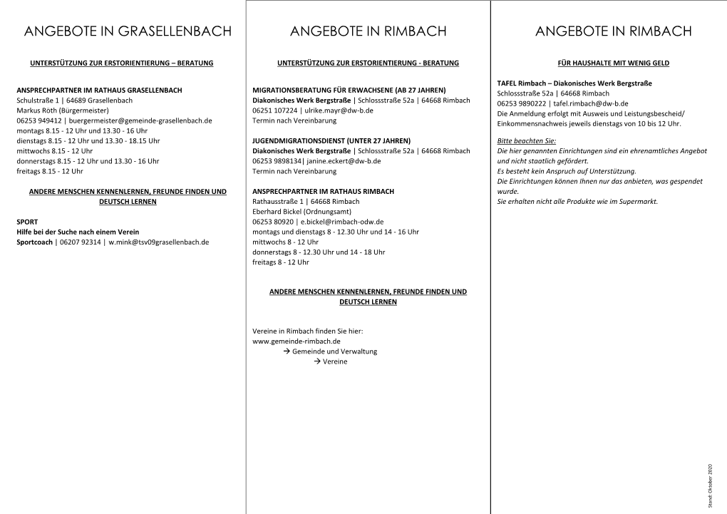 Grasellenbach Und Rimbach