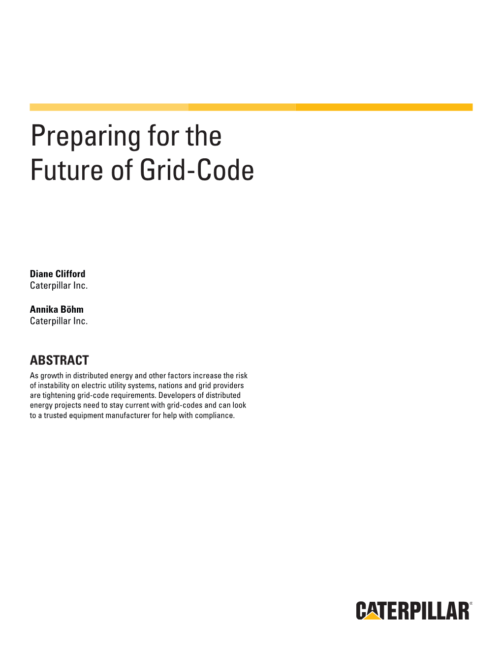 Preparing for the Future of Grid-Code