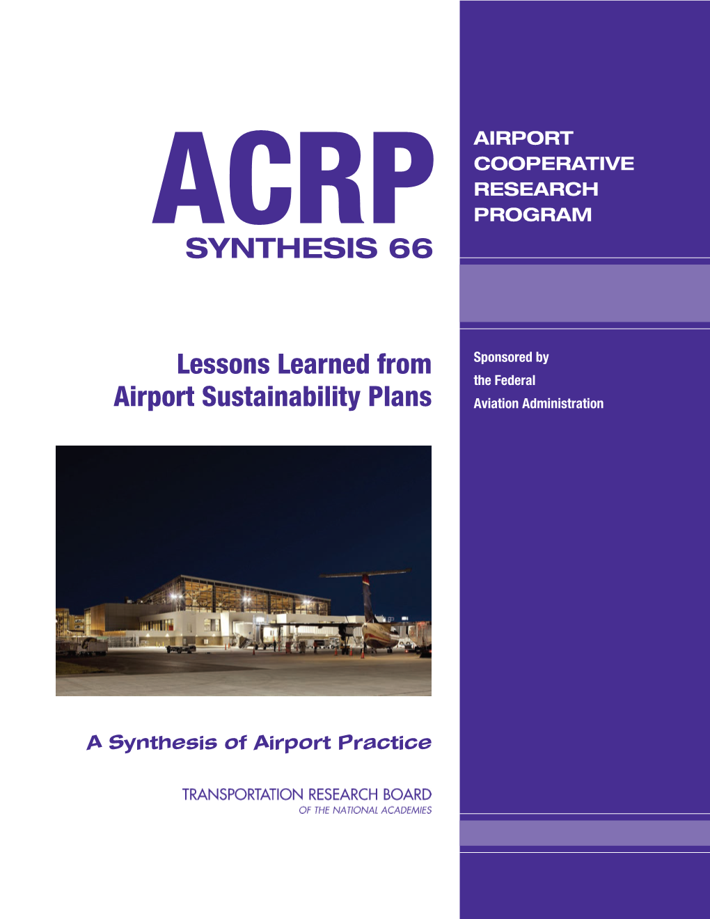 Lessons Learned from Airport Sustainability Plans